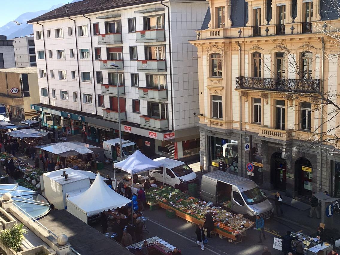 Marché Hebdomadaire du jeudi matin - Manifestations - Ville de Martigny