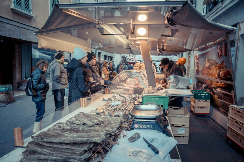 Martigny - Bourg : La foire au Lard
