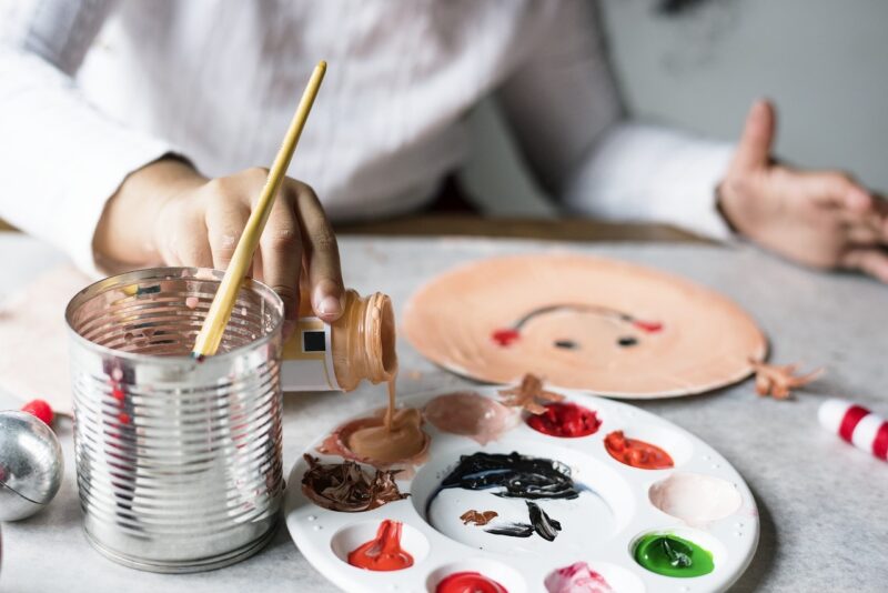 Fondation P. Gianadda: Cours de peinture sur toile pour enfants