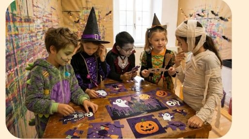 Atelier les couleurs du bonheur : Escape game d'Halloween