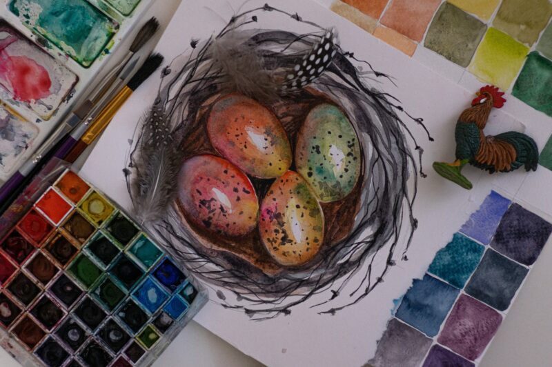 Atelier les couleurs du bonheur: Pâques