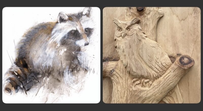 Galerie la Belle toile : Dans les bois