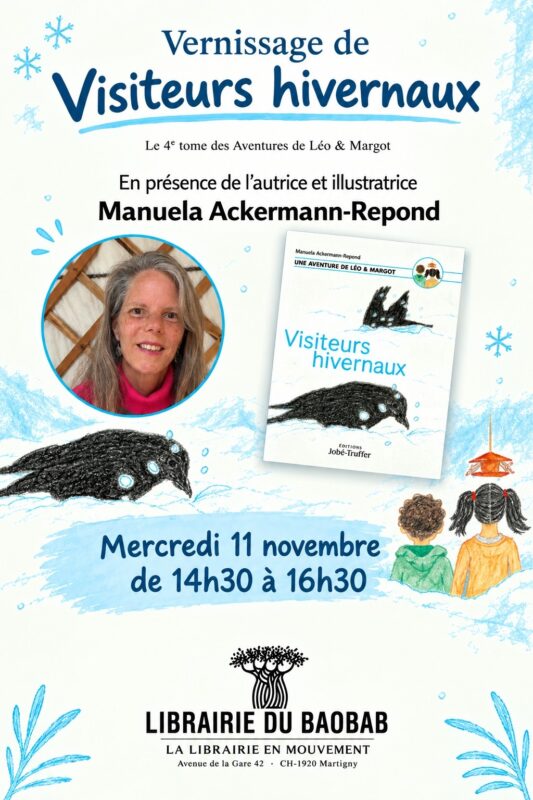 Librairie du Baobab : Vernissage pour les enfants avec Manuela Ackermann